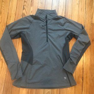 Mountain Hardwear Ghee Long Sleeve 1/4 Zip - Large